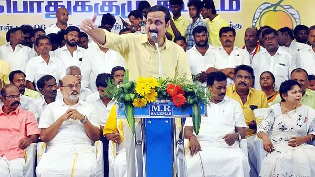 मेरे खिलाफ लगाए गए आरोप 100 प्रतिशत झूठे हैं : Anbumani Ramadoss मेरे खिलाफ लगाए गए आरोप 100 प्रतिशत झूठे हैं : Anbumani Ramadoss