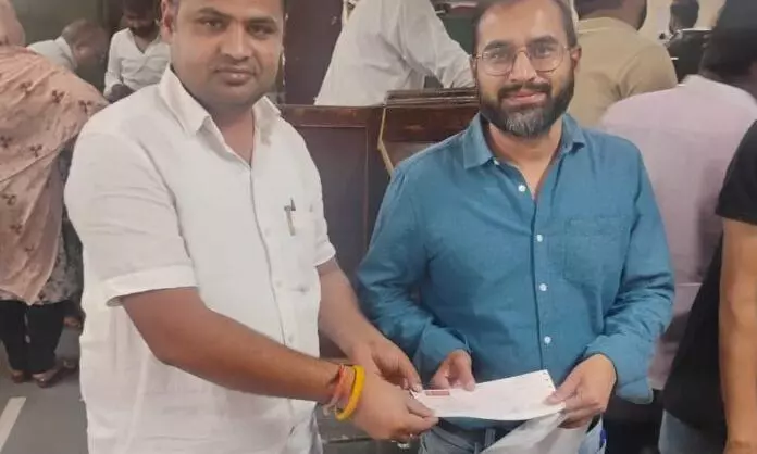 Ghaziabad: हरनंदी पुरम में प्रगति की दस्तक, तीन किसानों ने दी जमीन Ghaziabad: हरनंदी पुरम में प्रगति की दस्तक, तीन किसानों ने दी जमीन