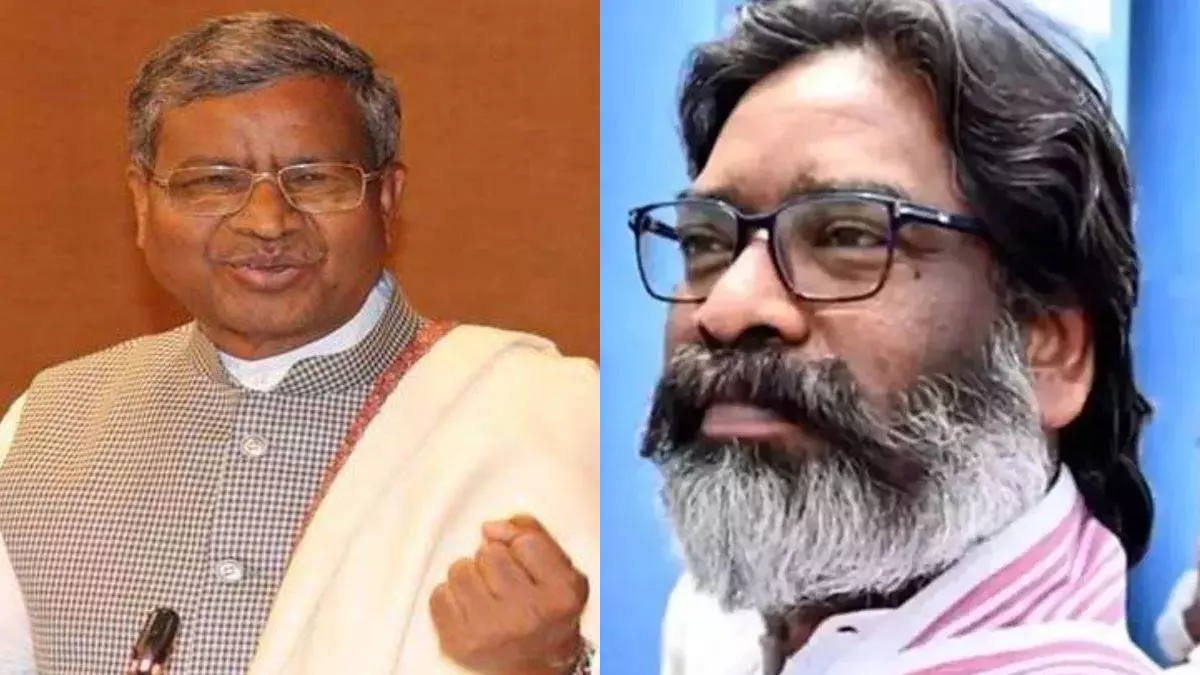 Ranchi: सीएम हेमंत और बाबूलाल ने राष्ट्रपति को दी जन्मदिन की बधाई Ranchi: सीएम हेमंत और बाबूलाल ने राष्ट्रपति को दी जन्मदिन की बधाई