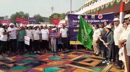 पानीपत: अंतरराष्ट्रीय योग दिवस की तैयारियां जोरों पर, स्कूली बच्चों ने मैराथन में लिया हिस्सा पानीपत: अंतरराष्ट्रीय योग दिवस की तैयारियां जोरों पर, स्कूली बच्चों ने मैराथन में लिया हिस्सा