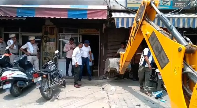 Panipat में नगर निगम ने शुरू किया अतिक्रमण विरोधी अभियान Panipat में नगर निगम ने शुरू किया अतिक्रमण विरोधी अभियान