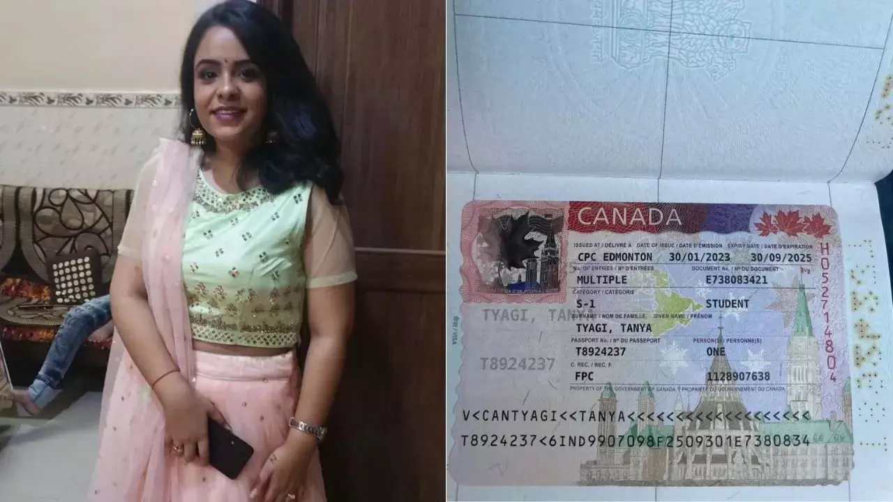 भारतीय छात्रा तान्या त्यागी कनाडा में मृत पाई गईं भारतीय छात्रा तान्या त्यागी कनाडा में मृत पाई गईं