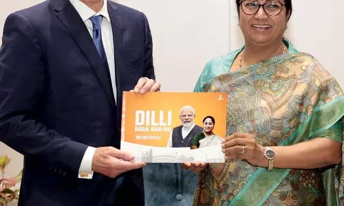 ब्रिटेन के पूर्व प्रधानमंत्री टोनी ब्लेयर ने मुख्यमंत्री रेखा गुप्ता से मुलाकात की