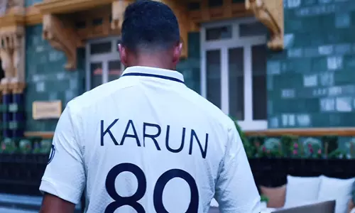 Karun Nair ने भारतीय टेस्ट टीम में अपनी वापसी पर विचार किया Karun Nair ने भारतीय टेस्ट टीम में अपनी वापसी पर विचार किया