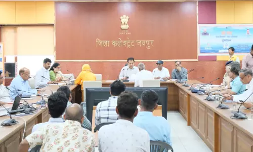 Jaipur: जिला कलेक्टर डॉ. जितेन्द्र कुमार सोनी ने की जनसुनवाई