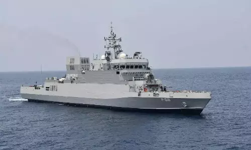 तेलुगु नौसेना अधिकारी कैप्टन श्रीधर टाटा को INS तमाल मिशन की कमान सौंपी गई तेलुगु नौसेना अधिकारी कैप्टन श्रीधर टाटा को INS तमाल मिशन की कमान सौंपी गई