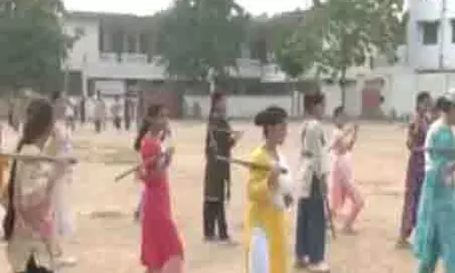 राष्ट्रीय सेविका समिति द्वारा Jammu में लड़कियों के लिए विशेष आत्मरक्षा शिविर का आयोजन किया गया