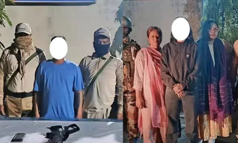 Manipur: इंफाल पश्चिम में दो उग्रवादी गिरफ्तार, हथियारों का जखीरा बरामद