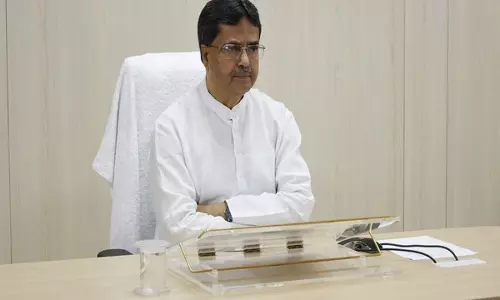 Tripura CM ने विकास परियोजनाओं के वर्चुअल उद्घाटन में भाग लिया Tripura CM ने विकास परियोजनाओं के वर्चुअल उद्घाटन में भाग लिया
