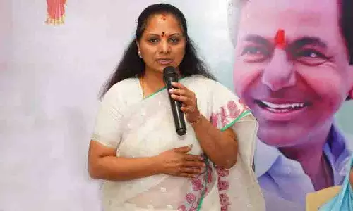 MLC कविता ने तेलंगाना पर पोलावरम बैकवाटर के प्रभाव पर चिंता जताई