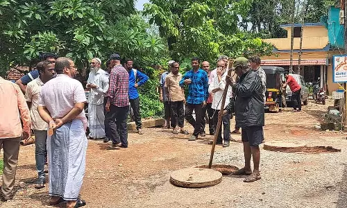 Karnataka : भटकल में सीवरेज ने बना दिया नरक Karnataka : भटकल में सीवरेज ने बना दिया नरक