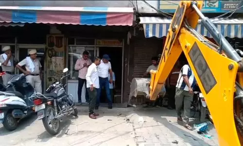 Panipat में नगर निगम ने शुरू किया अतिक्रमण विरोधी अभियान