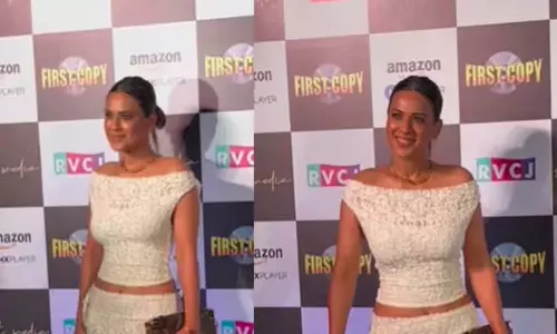 Nia Sharma : व्हाइट लेस आउटफिट में बिखेरा हुस्न का जादू