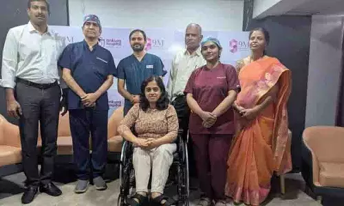 Ankura Hospital में दुर्लभ स्पाइना बिफिडा प्रक्रिया के बाद 32 वर्षीय महिला ठीक हो गई Ankura Hospital में दुर्लभ स्पाइना बिफिडा प्रक्रिया के बाद 32 वर्षीय महिला ठीक हो गई