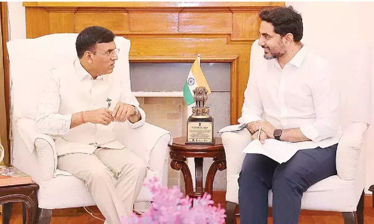 Andhra: लोकेश ने अमरावती को खेल केंद्र बनाने के लिए केंद्र से मदद मांगी