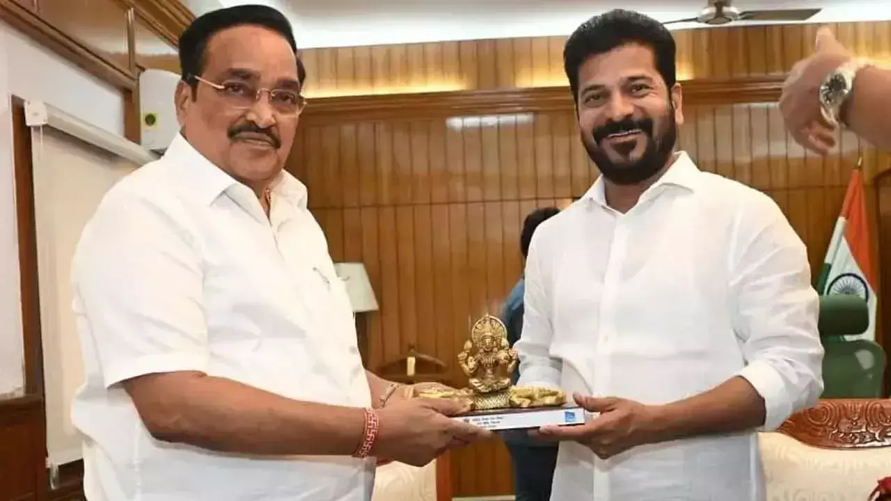 Telangana: TG ने एपी के खिलाफ जल शक्ति मंत्री के समक्ष शिकायत दर्ज कराई Telangana: TG ने एपी के खिलाफ जल शक्ति मंत्री के समक्ष शिकायत दर्ज कराई