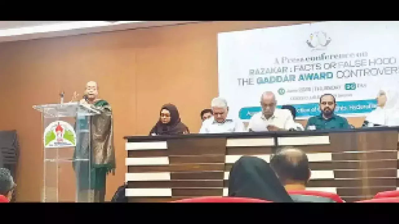 नागरिक अधिकार संगठन ने सीएम से ‘रजाकार’ को पुरस्कार देने पर स्पष्टीकरण देने का आग्रह किया
