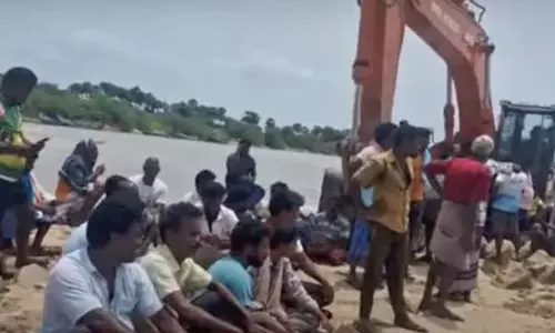 Andhra : मछुआरों की चिंता चिराला और बापटला सीमा के बीच तट पर तनाव