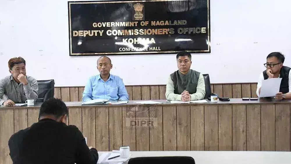 DWSM  कोहिमा ने जेजेएम कार्यान्वयन की समीक्षा की