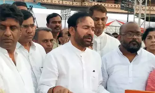 Kishan Reddy : 21 तारीख को एलबी स्टेडियम में योग दिवस मनाया जाएगा