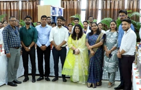 TMU लाइब्रेरी में योग की किताबों की विशेष प्रदर्शनी