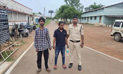 भिलाई में चाकू से हमला करने वाले दो शातिर बदमाश गिरफ्तार