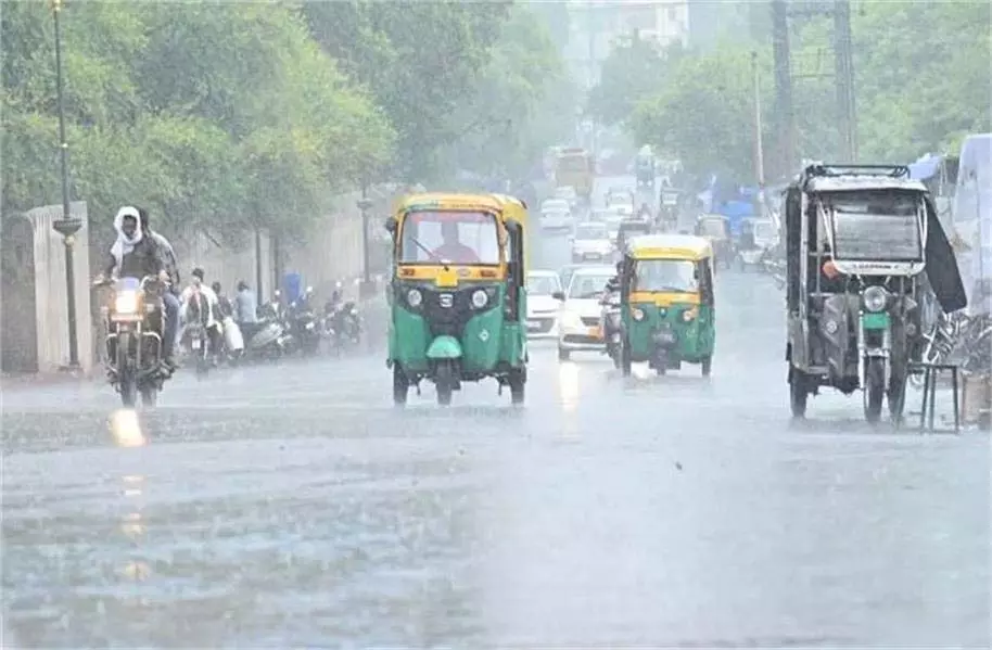 Rajasthan: मानसून ने पकड़ी रफ्तार, कई जगहों पर भारी बारिश Rajasthan: मानसून ने पकड़ी रफ्तार, कई जगहों पर भारी बारिश