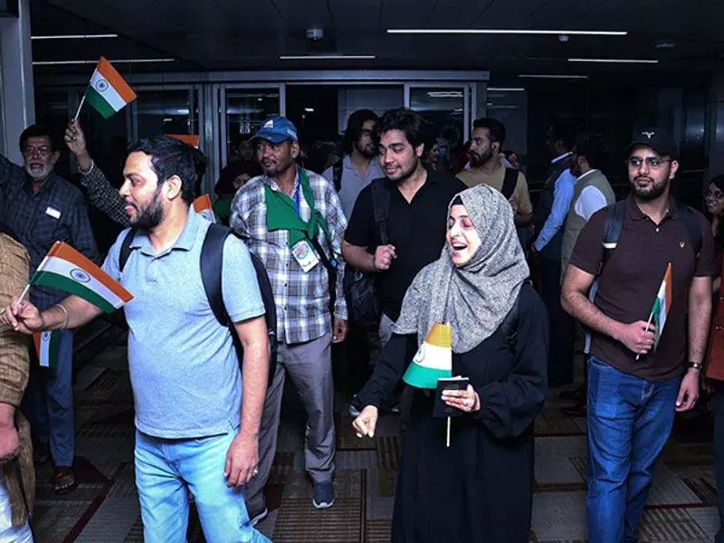 ऑपरेशन सिंधु: ईरान से 290 भारतीयों की वापसी, सरकार को धन्यवाद ऑपरेशन सिंधु: ईरान से 290 भारतीयों की वापसी, सरकार को धन्यवाद