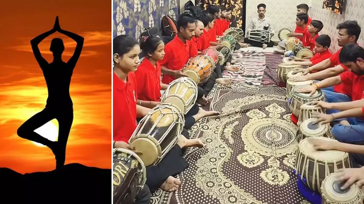 अंतर्राष्ट्रीय योग दिवस और विश्व संगीत दिवस आज: स्वास्थ्य क्रांति में योग और संगीत का तालमेल अंतर्राष्ट्रीय योग दिवस और विश्व संगीत दिवस आज: स्वास्थ्य क्रांति में योग और संगीत का तालमेल