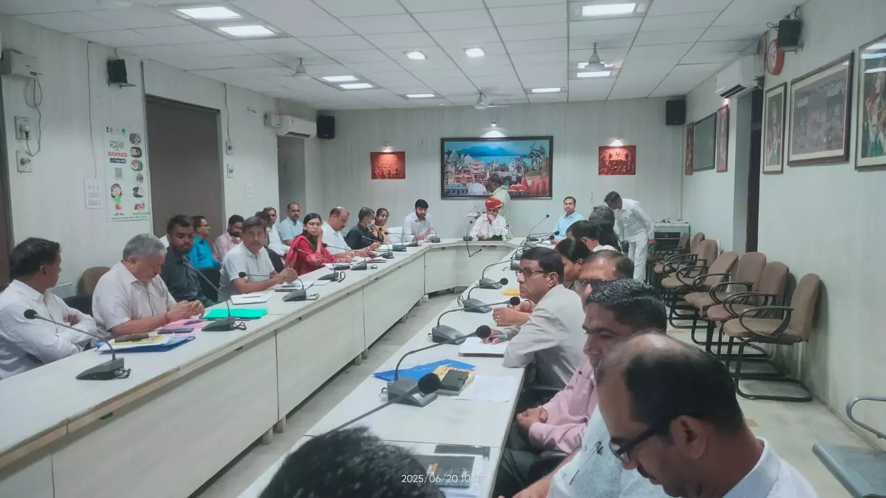 Jaipur: अगली पीढ़ी का भविष्य सुरक्षित रखने के लिए करें जल संरक्षित- मंत्री खर्रा Jaipur: अगली पीढ़ी का भविष्य सुरक्षित रखने के लिए करें जल संरक्षित- मंत्री खर्रा