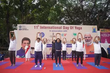 अंतरराष्ट्रीय योग दिवस 2025: भारत योग के प्रति वैश्विक जागरूकता फैलाने में अपनी महत्वपूर्ण भूमिका निभा रहा अंतरराष्ट्रीय योग दिवस 2025: भारत योग के प्रति वैश्विक जागरूकता फैलाने में अपनी महत्वपूर्ण भूमिका निभा रहा