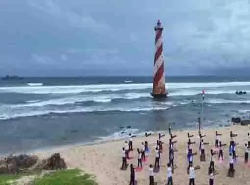 अंडमान और निकोबार द्वीप समूह में 11वां अंतर्राष्ट्रीय योग दिवस मनाया गया अंडमान और निकोबार द्वीप समूह में 11वां अंतर्राष्ट्रीय योग दिवस मनाया गया