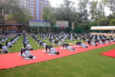 सीआईएसएफ ने योग कर दिया निरोग रहने का संदेश सीआईएसएफ ने योग कर दिया निरोग रहने का संदेश