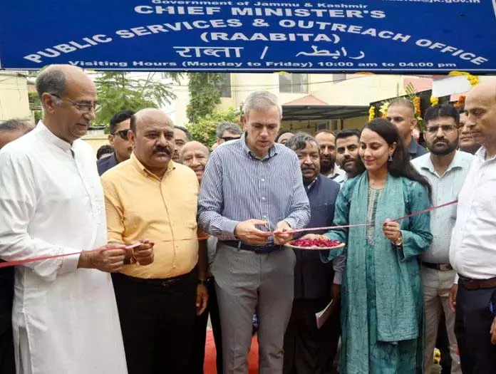CM ने जम्मू में पब्लिक आउटरीच ‘राबिता’ कार्यालय का उद्घाटन किया CM ने जम्मू में पब्लिक आउटरीच ‘राबिता’ कार्यालय का उद्घाटन किया