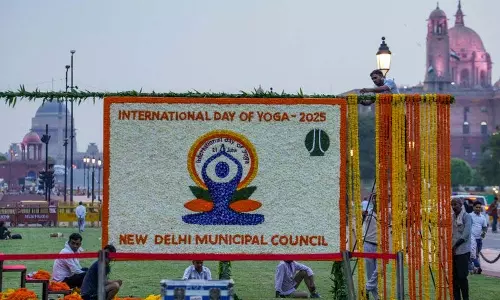 राजधानी योग दिवस के भव्य समारोह के लिए पूरी तरह तैयार