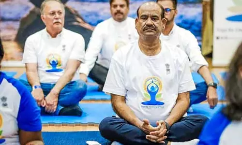 योग आत्मा की शुद्धि, चित्त की स्थिरता और जीवन के हर पहलू में संतुलन स्थापित करने की चिर पुरातन भारतीय परंपरा : ओम बिरला
