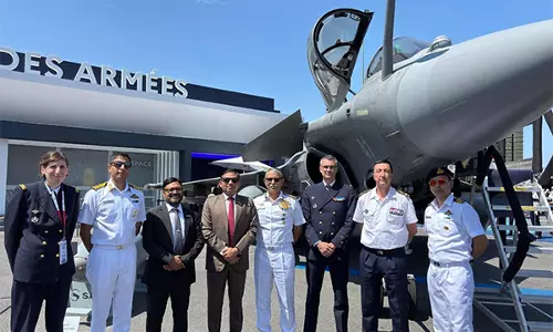 भारतीय रक्षा प्रतिनिधिमंडल ने Paris में फ्रांसीसी अधिकारियों से मुलाकात की भारतीय रक्षा प्रतिनिधिमंडल ने Paris में फ्रांसीसी अधिकारियों से मुलाकात की