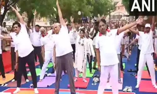 CM Patel ने वडनगर में अंतर्राष्ट्रीय योग दिवस समारोह का नेतृत्व किया