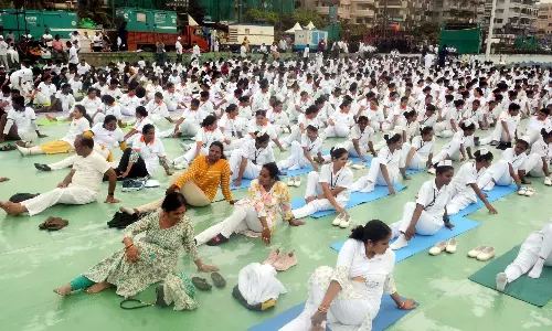 विजयनगरम मेगा IYD उत्सव के लिए तैयार विजयनगरम मेगा IYD उत्सव के लिए तैयार