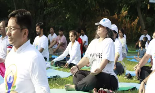 Delhi : जल शक्ति मंत्रालय ने उत्साह के साथ मनाया अंतर्राष्ट्रीय योग दिवस Delhi : जल शक्ति मंत्रालय ने उत्साह के साथ मनाया अंतर्राष्ट्रीय योग दिवस