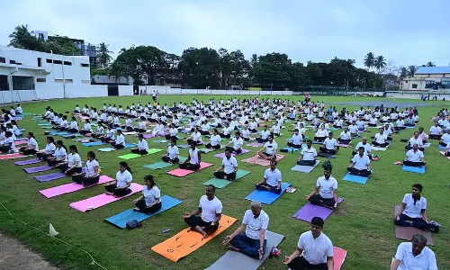 योग से स्वास्थ्य में सुधार : विधायक महेश तेंगिनाकाई योग से स्वास्थ्य में सुधार : विधायक महेश तेंगिनाकाई