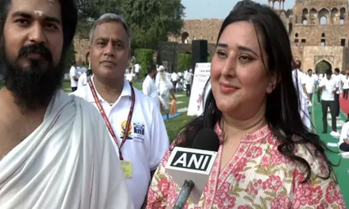 बांसुरी स्वराज ने योग को बढ़ावा देने में पीएम मोदी के प्रयासों की सराहना की