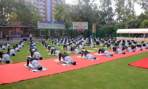 सीआईएसएफ ने योग कर दिया निरोग रहने का संदेश सीआईएसएफ ने योग कर दिया निरोग रहने का संदेश