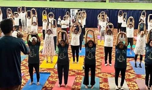 अंतरराष्ट्रीय योग दिवस, छत्तीसगढ़ क्लब में किया गया योगाभ्यास अंतरराष्ट्रीय योग दिवस, छत्तीसगढ़ क्लब में किया गया योगाभ्यास