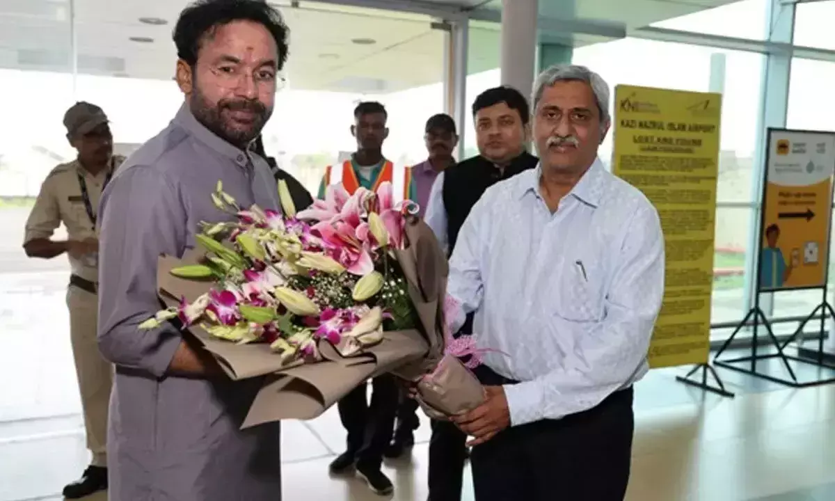 Telangana: केंद्रीय मंत्री जी किशन रेड्डी ईसीएल के दो दिवसीय दौरे पर