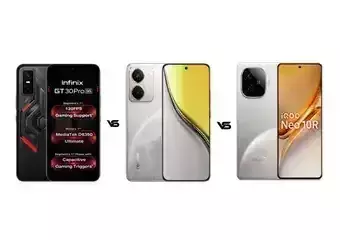 Infinix GT 30 Pro vs Realme P3 Ultra vs iQOO Neo 10R: जानें कौन सा  बेहतर