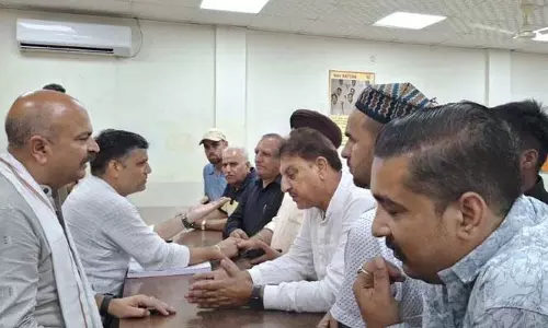 युद्धवीर सेठी-सुरिंदर भगत ने BJP मुख्यालय में लगाया जनता दरबार
