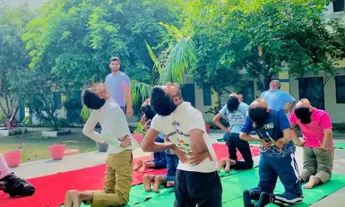 11वां योग दिवस धूमधाम से मनाया गया