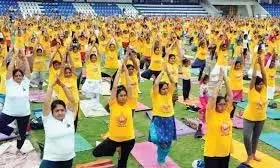 Telangana: कामारेड्डी से निजामाबाद में योग दिवस मनाया गया Telangana: कामारेड्डी से निजामाबाद में योग दिवस मनाया गया
