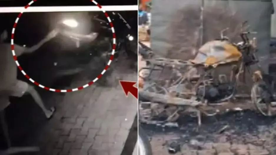 भुवनेश्वर हवाई अड्डे के पास अपराधियों ने दुकान और बाइक में आग लगाई भुवनेश्वर हवाई अड्डे के पास अपराधियों ने दुकान और बाइक में आग लगाई